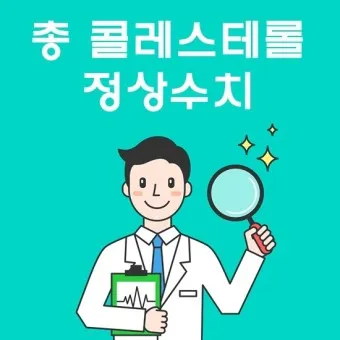 총콜레스테롤 이란 정상수치 낮추는법_12
