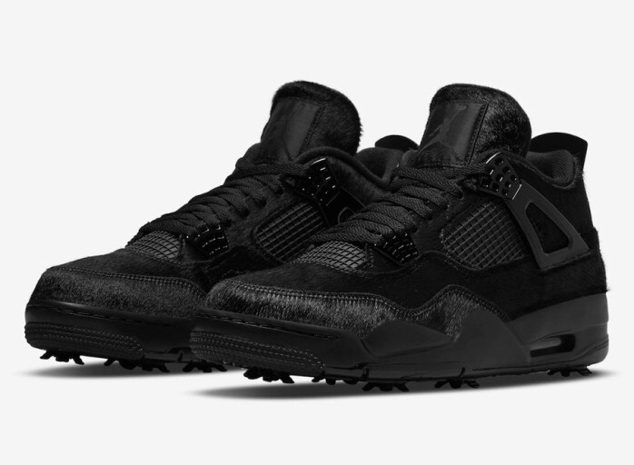  - '조던4의 골프화' 조던 4 골프 블랙 캣 [Jordan 4 Golf Black Cat]