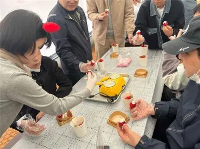 딸기 활용체험