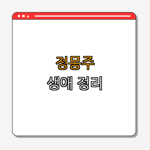 1. 정몽주 생애