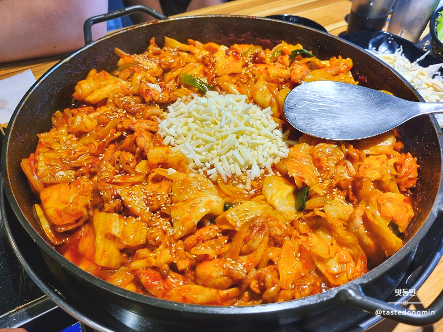 명가닭갈비 치즈닭갈비