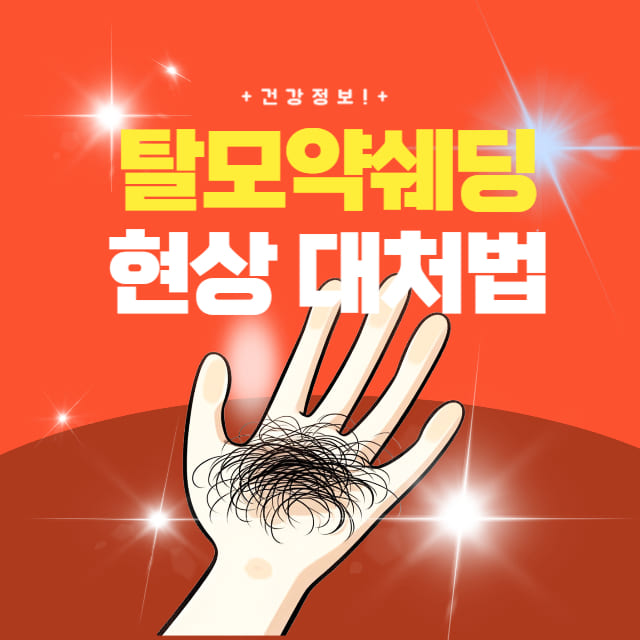 탈모약-쉐딩-현상