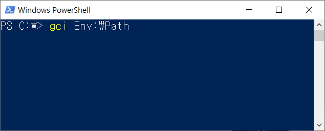 [Powershell] path 확인 하기 - 세가지