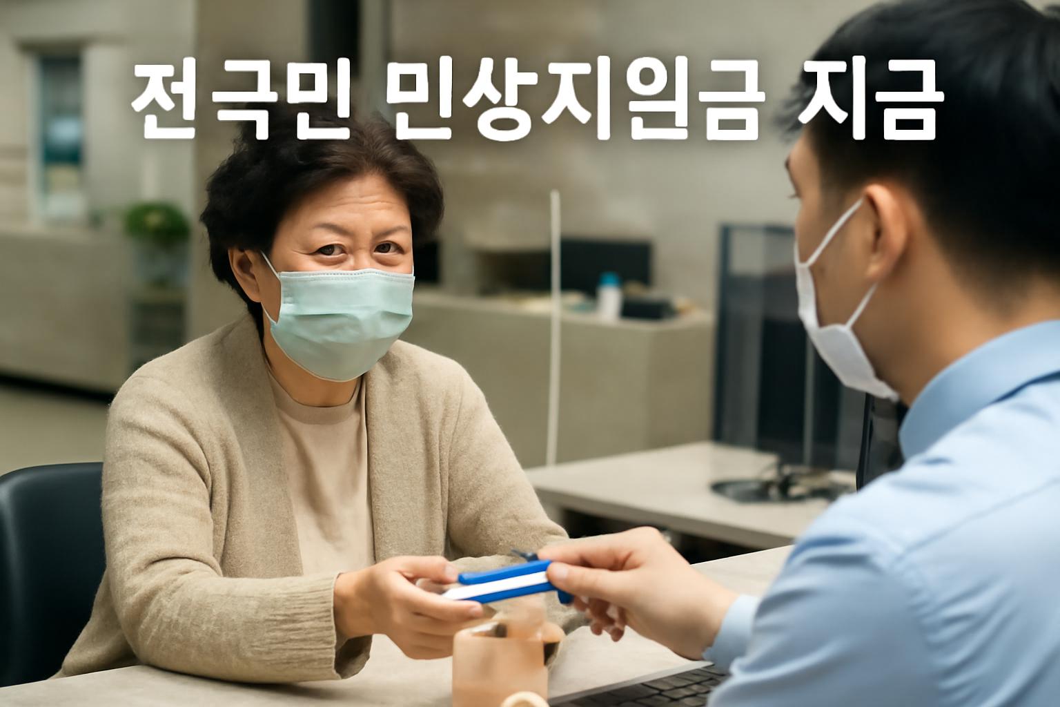 전국민민생지원금지급