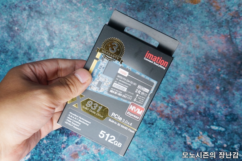  imation SSD X931 M.2 NVMe 512GB 3D TLC 내돈내산 후기
