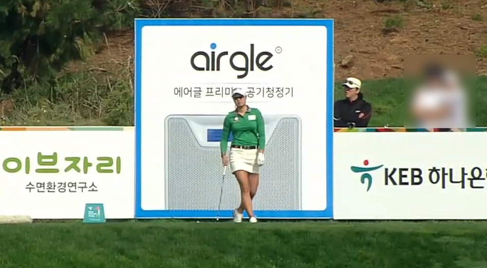  하나금융그룹 챔피언십 2R 아이언 티샷 직촬영상 part2