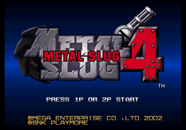  PCSX2 - 메탈 슬러그 4 (플레이 스테이션 2 / iso 파일 다운로드)