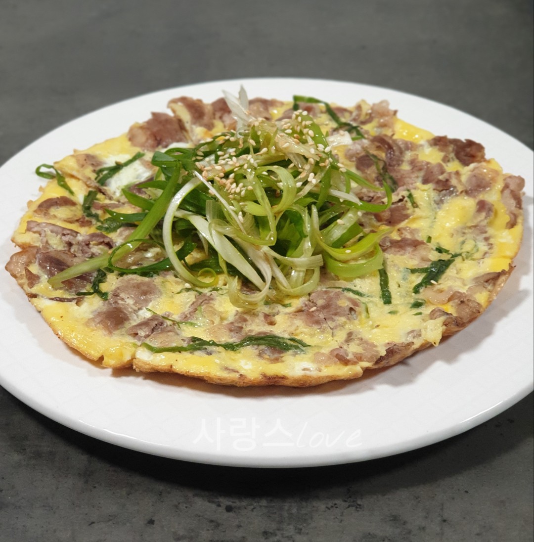  초간단 우삼겹 육전 만들기 간단하고 맛있어요~