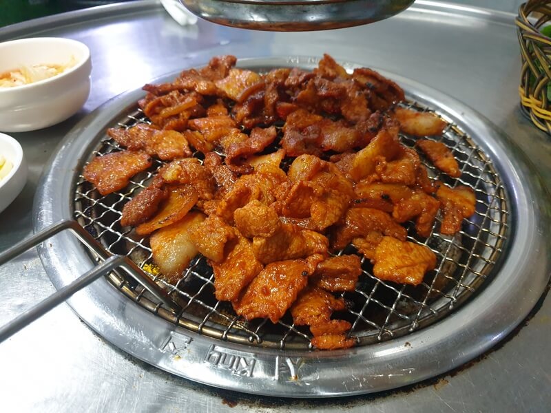  대구 강정보 맛집_고추장 연탄 불고기 노포_다사 오르막 석쇠불고기