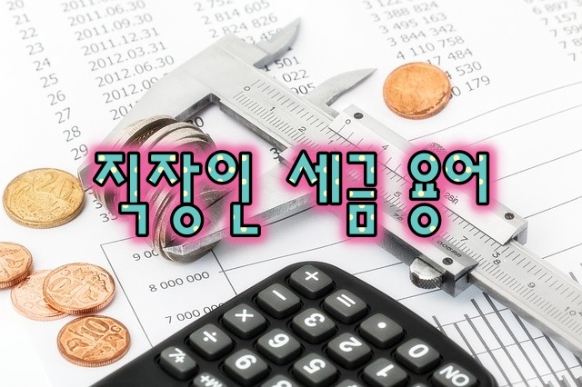  연말정산할 때, 직장인에게 필요한 필수 세금 용어