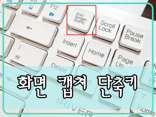  컴퓨터 화면 캡쳐 단축키 3가지 모음!! 노트북 포함!
