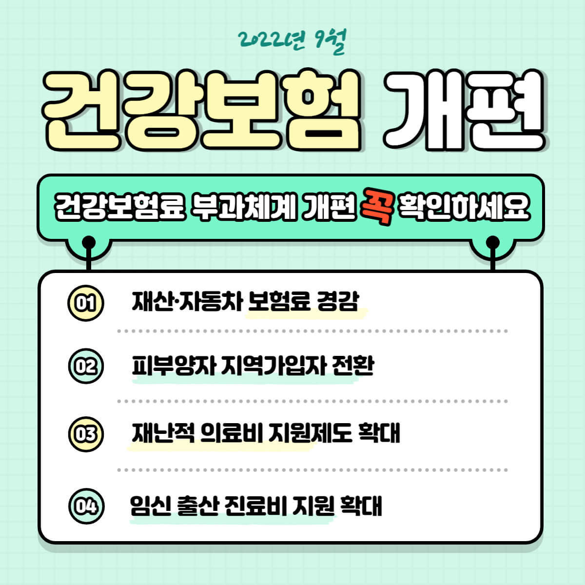 건강보험 개편