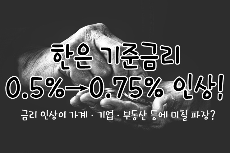  기준 금리인상 증시영향 부동산 기업 하락 미칠 영향