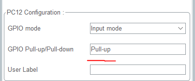 STM32 GPIO제어하기 INPUT MODE