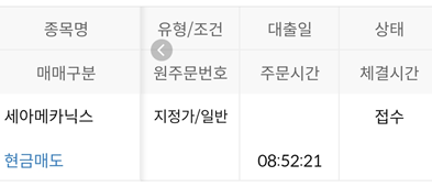 세아메카닉스 공모주 상장일 매도 후기