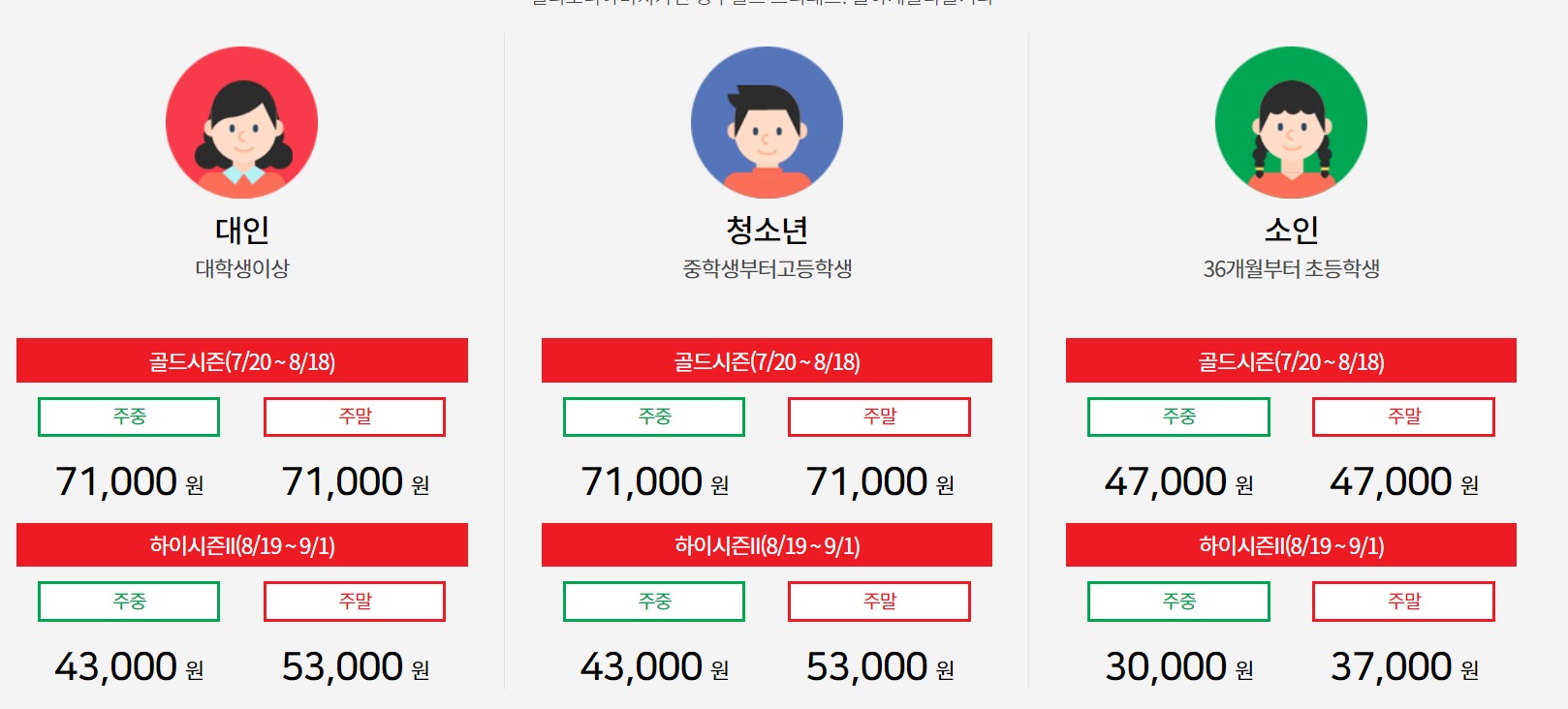  경주가볼만한곳 경주월드 경주 캘리포니아비치 할인카드 및 가격