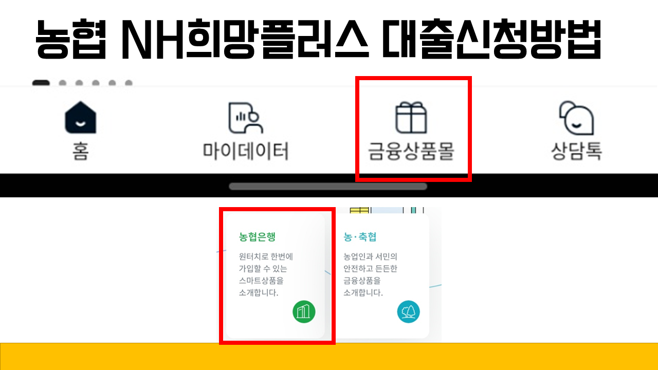 희망플러스대출신청법1