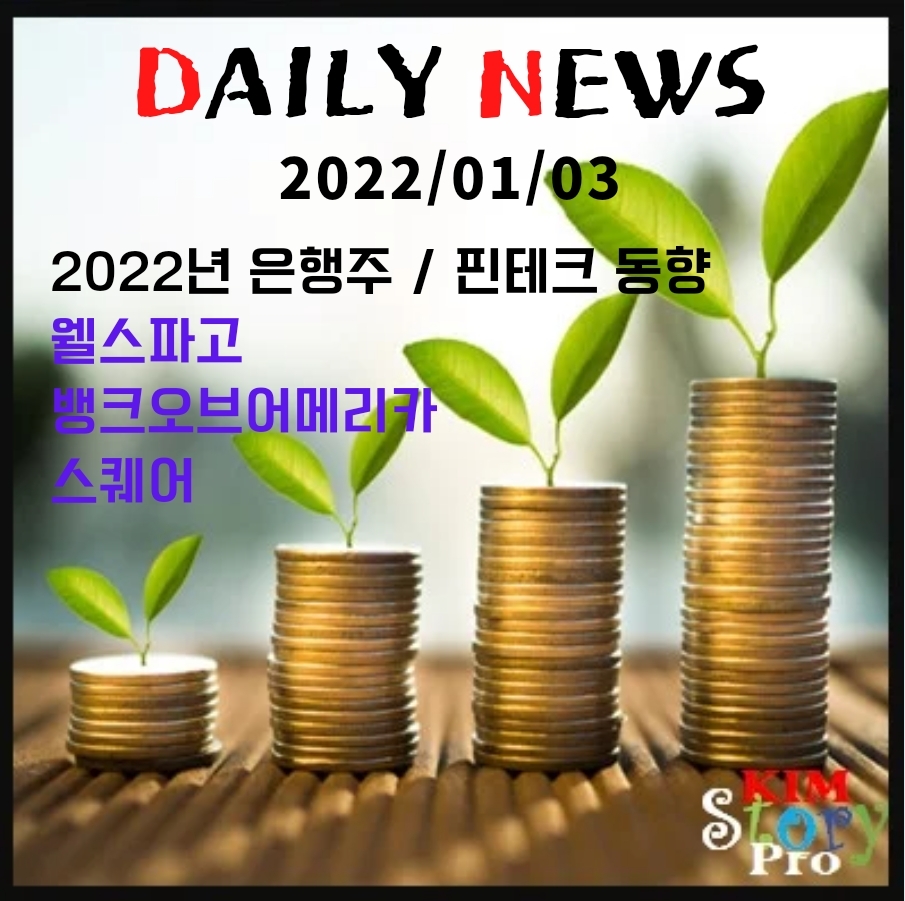  2022년에 주목해야할 은행주식 및 핀테크주식 동향