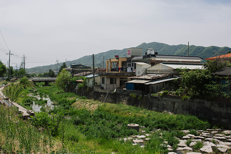 노곡 2리 마을 풍경.