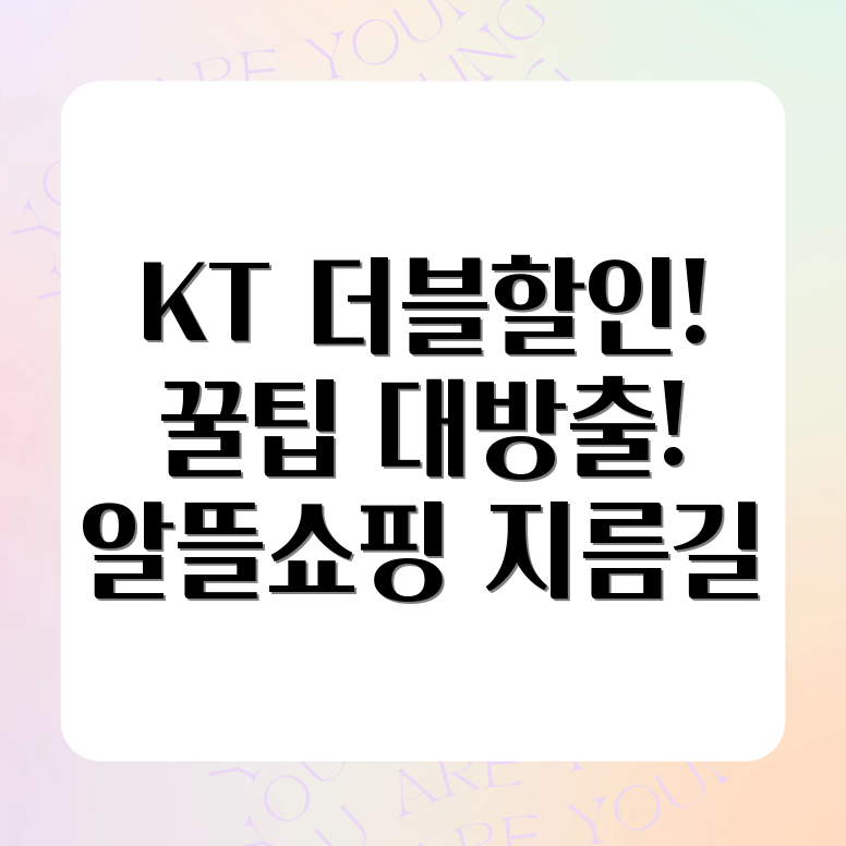 KT 더블할인