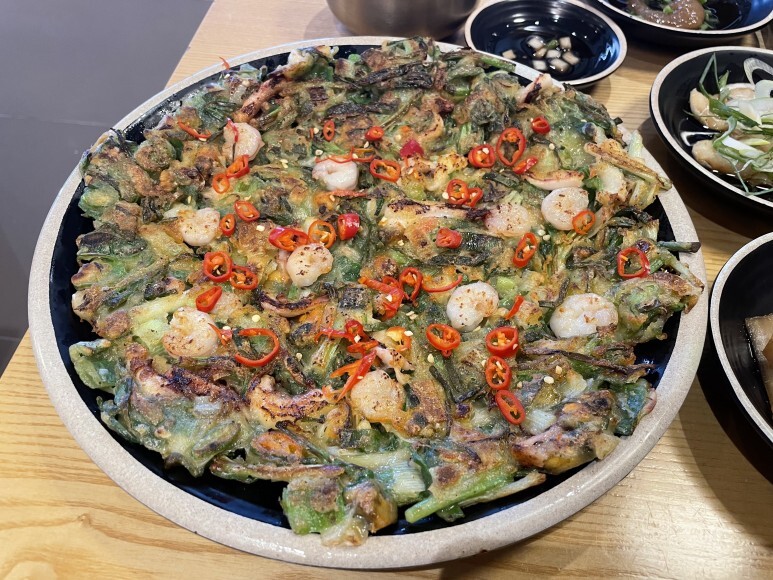 만선호해물칼국수 해물파전
