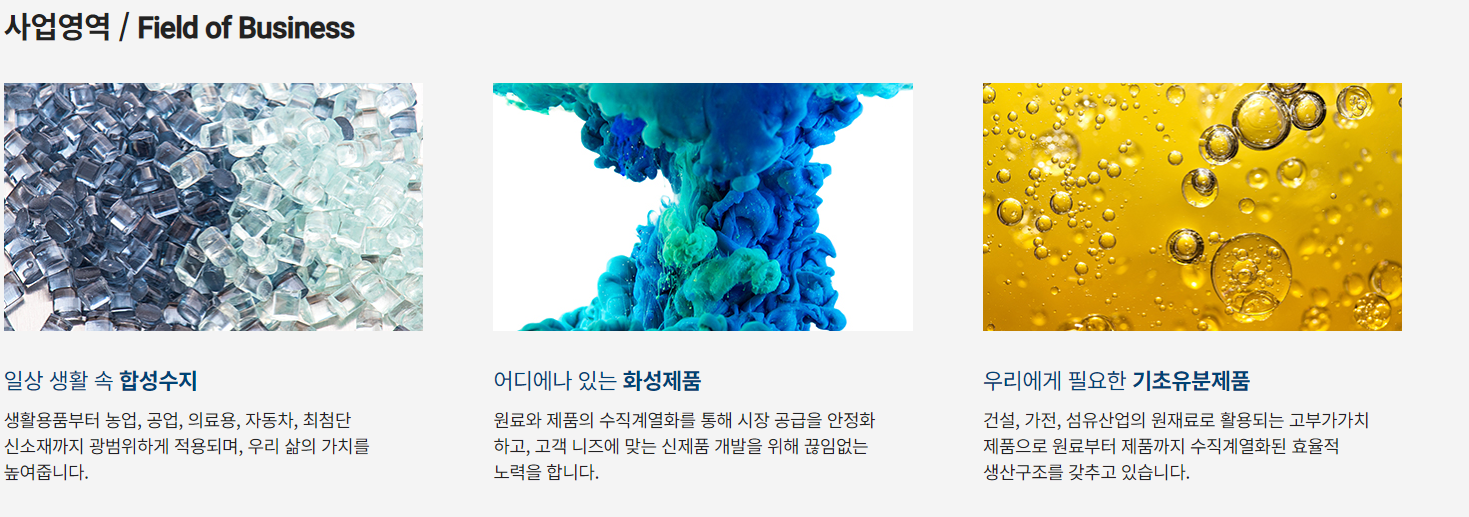 기초소재 사업부문