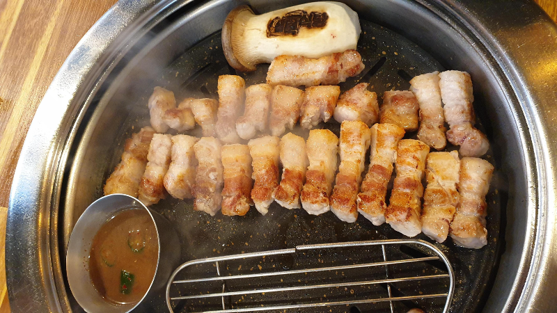  [오늘의점심] 노원역 삼덕식당: 맛있는 삼겹살과 조개탕. 가족모임 좋아요.