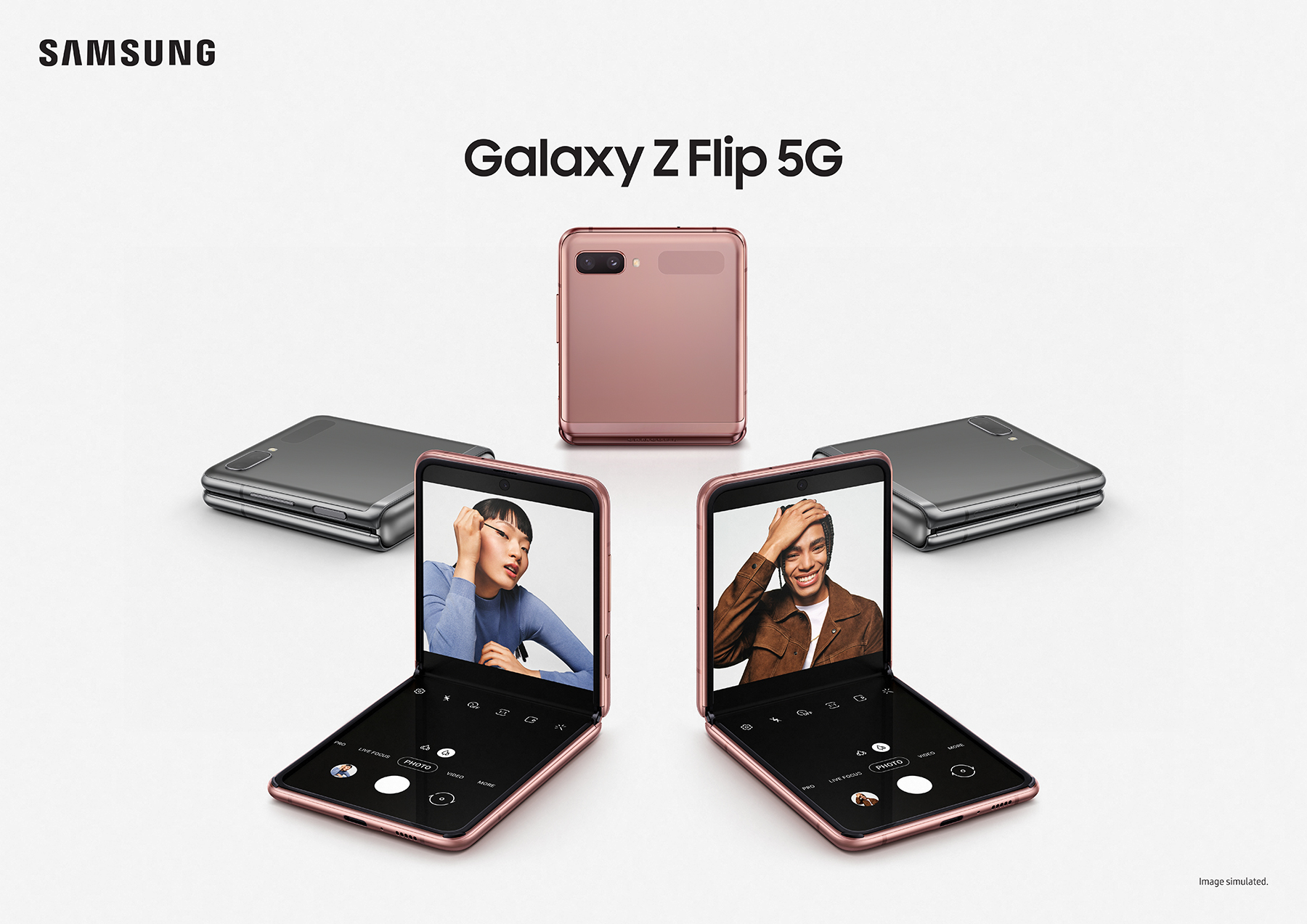  Galaxy Z Flip 5G 스펙 사양 비교하기