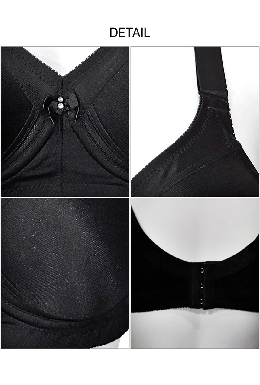 아찌라 브라 6001 블랙 디테일