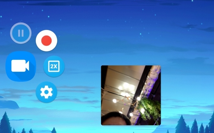 스크린 레코더 HD 스마트폰 카메라영상 녹화 사이즈 조절