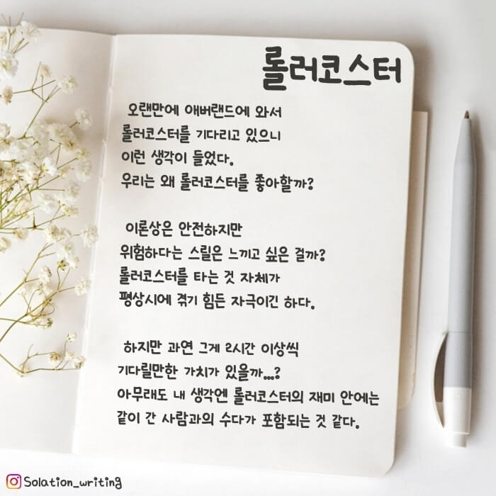 짧은 생각-롤러코스터