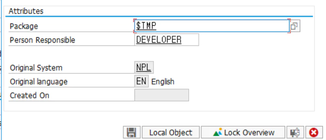 Create Object Directory Entry