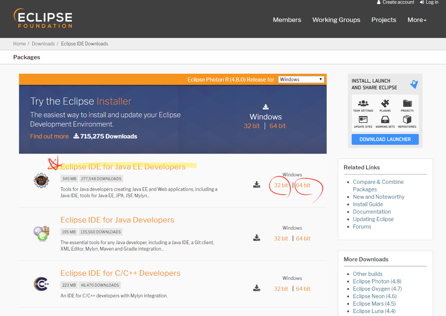 download eclipse oxygen for java ee developers download eclipse oxygen for java ee developers