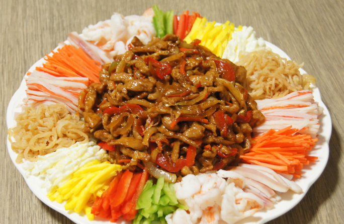 양장피 만드는법 양장피 재료 중국요리 겨자소스 만들기 쉽게 만드세요!!