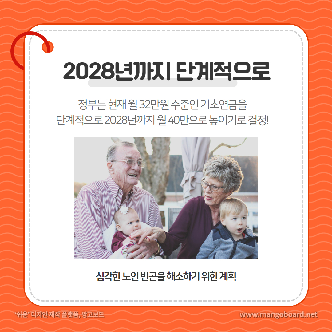 기초연금 단계적 인상 결정