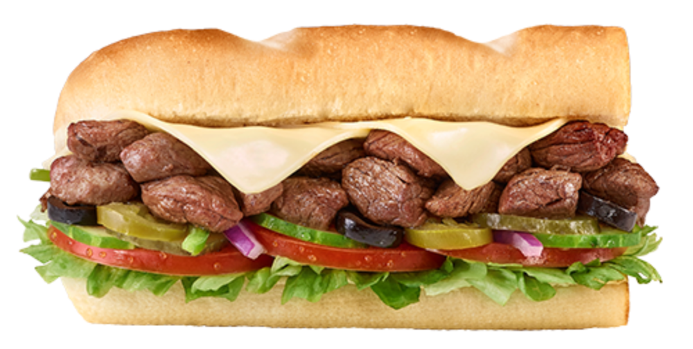 subway steak&cheese