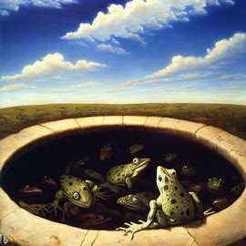 우물_안_개구리_(frogs in a well)