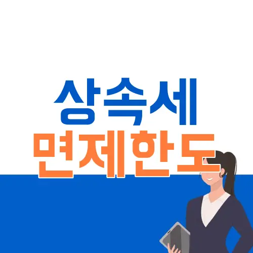 상속세 면제한도