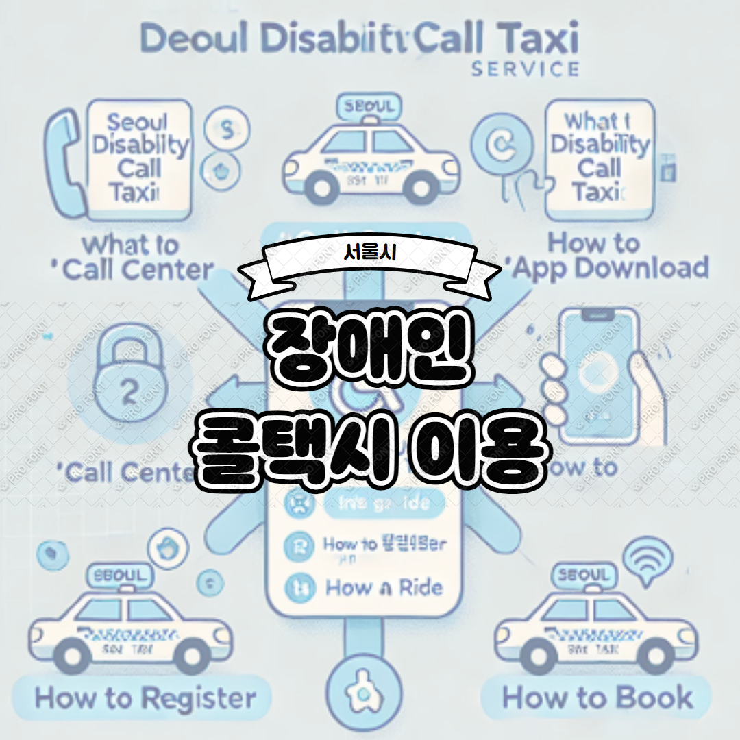 서울시 장애인 콜택시 이용방법
