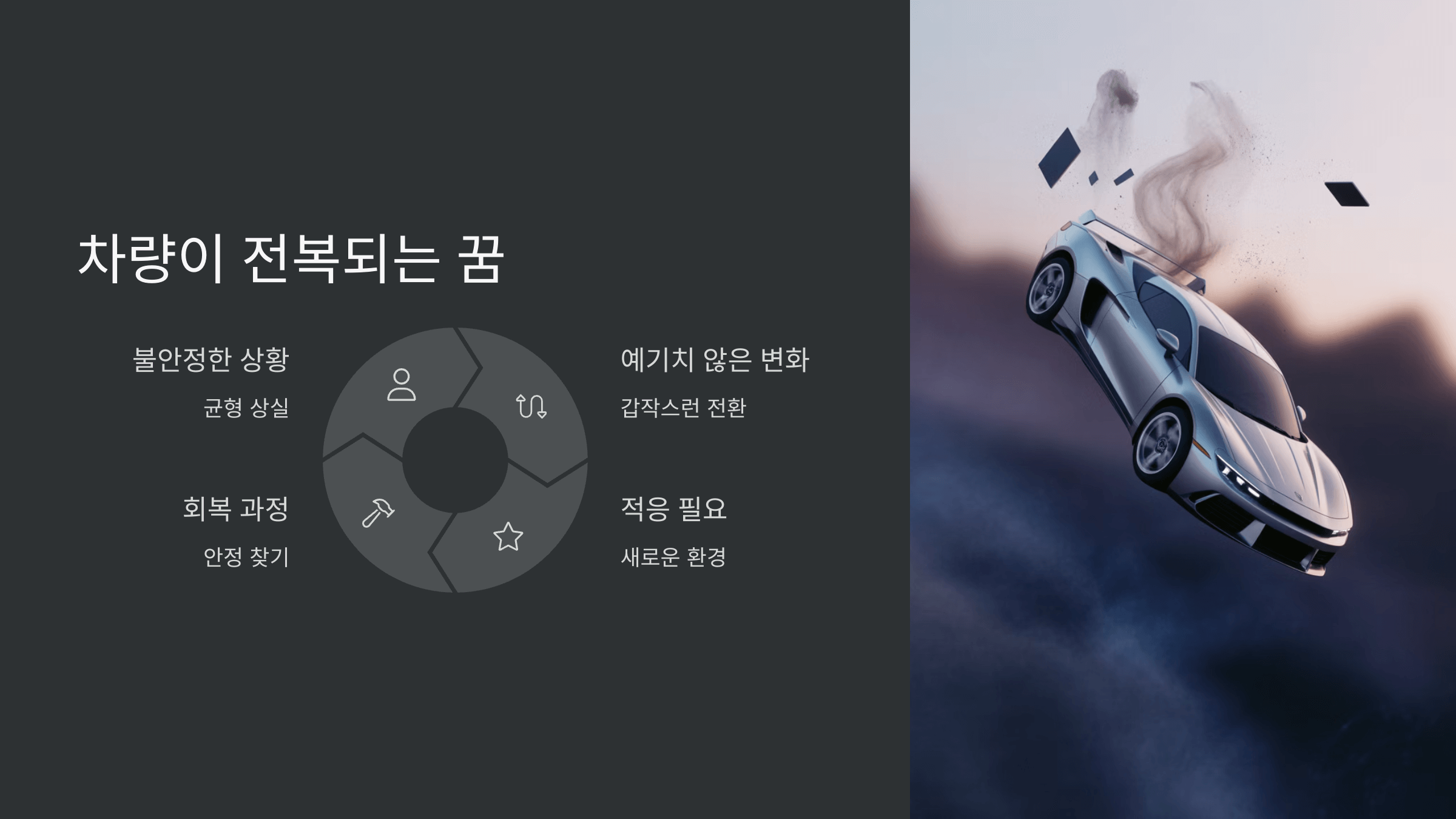 교통사고 사진입니다.