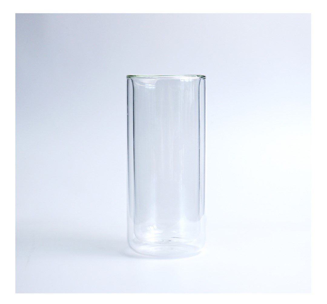  차갑지도 뜨겁지도 않은 컵 텐바이텐 인블룸 심플 원형 이중유리컵 450ml