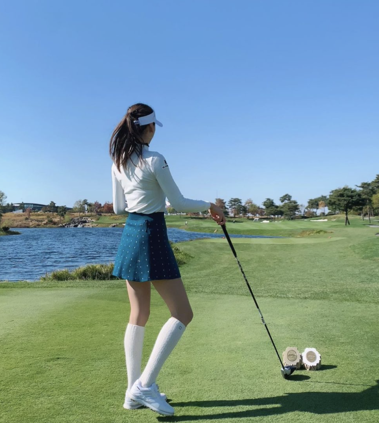 '골프에 반하다' 문정현 프로 미녀골퍼