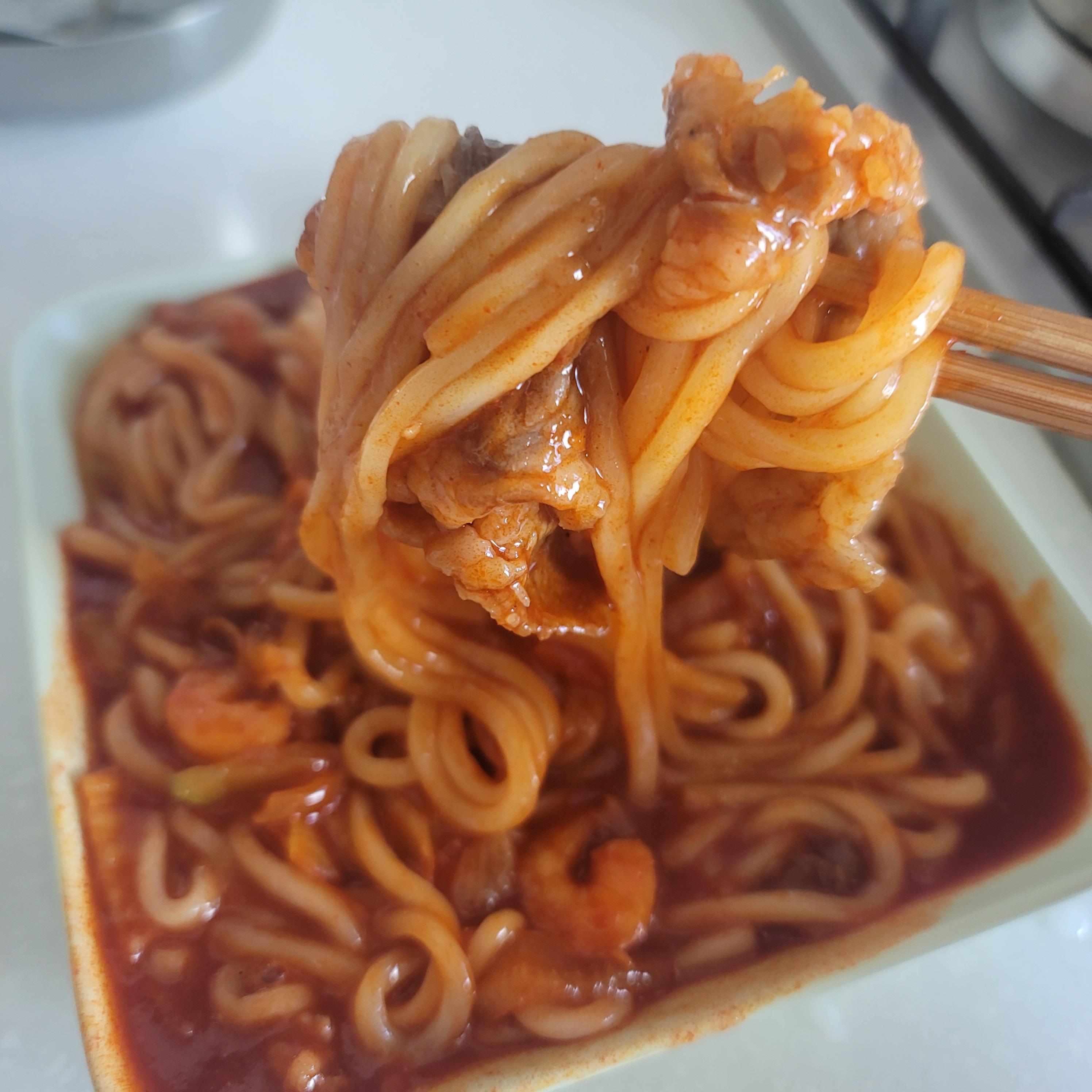 철면수심 차돌볶음짬뽕