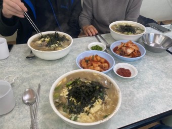 족타칼국수 콩국수