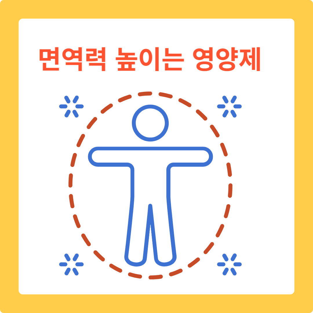 면역력 높이는 영양제 7가지