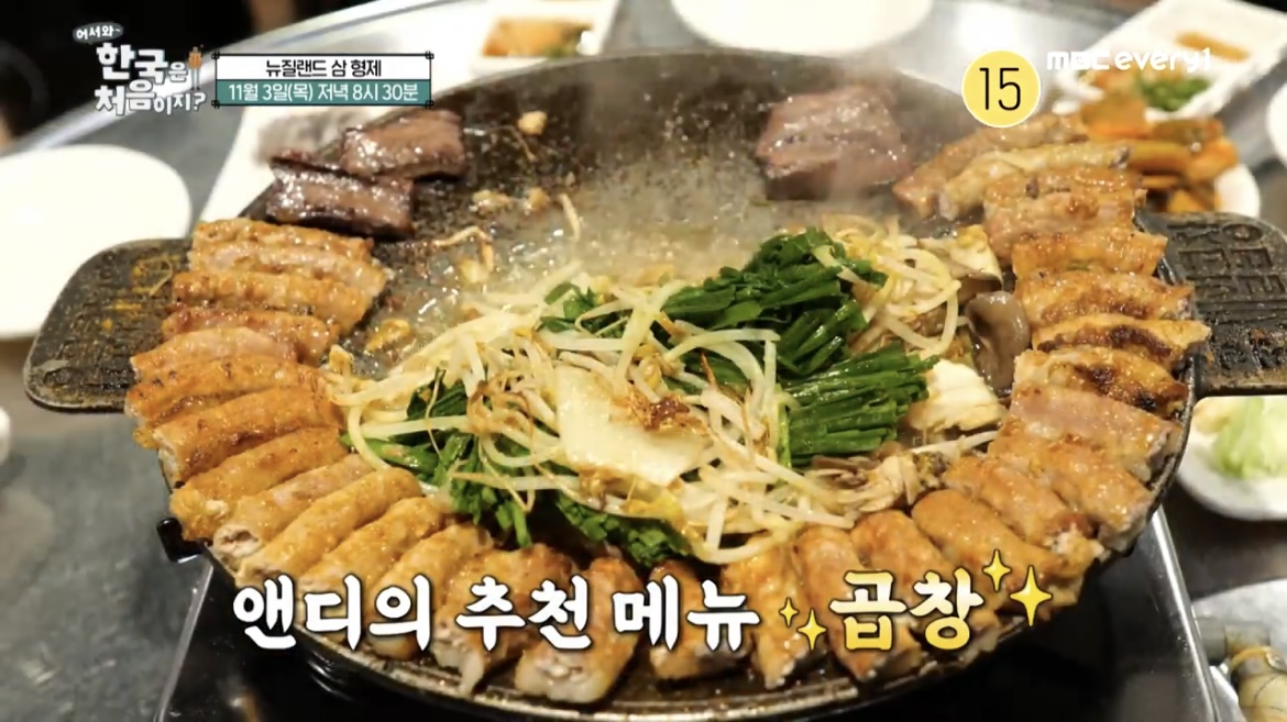  어서와 한국은 처음이지 뉴질랜드 삼형제 곱창구이 볶음밥 맛집 어디? 앤디 추천 잠실 한우곱창집 위치 정보 268회