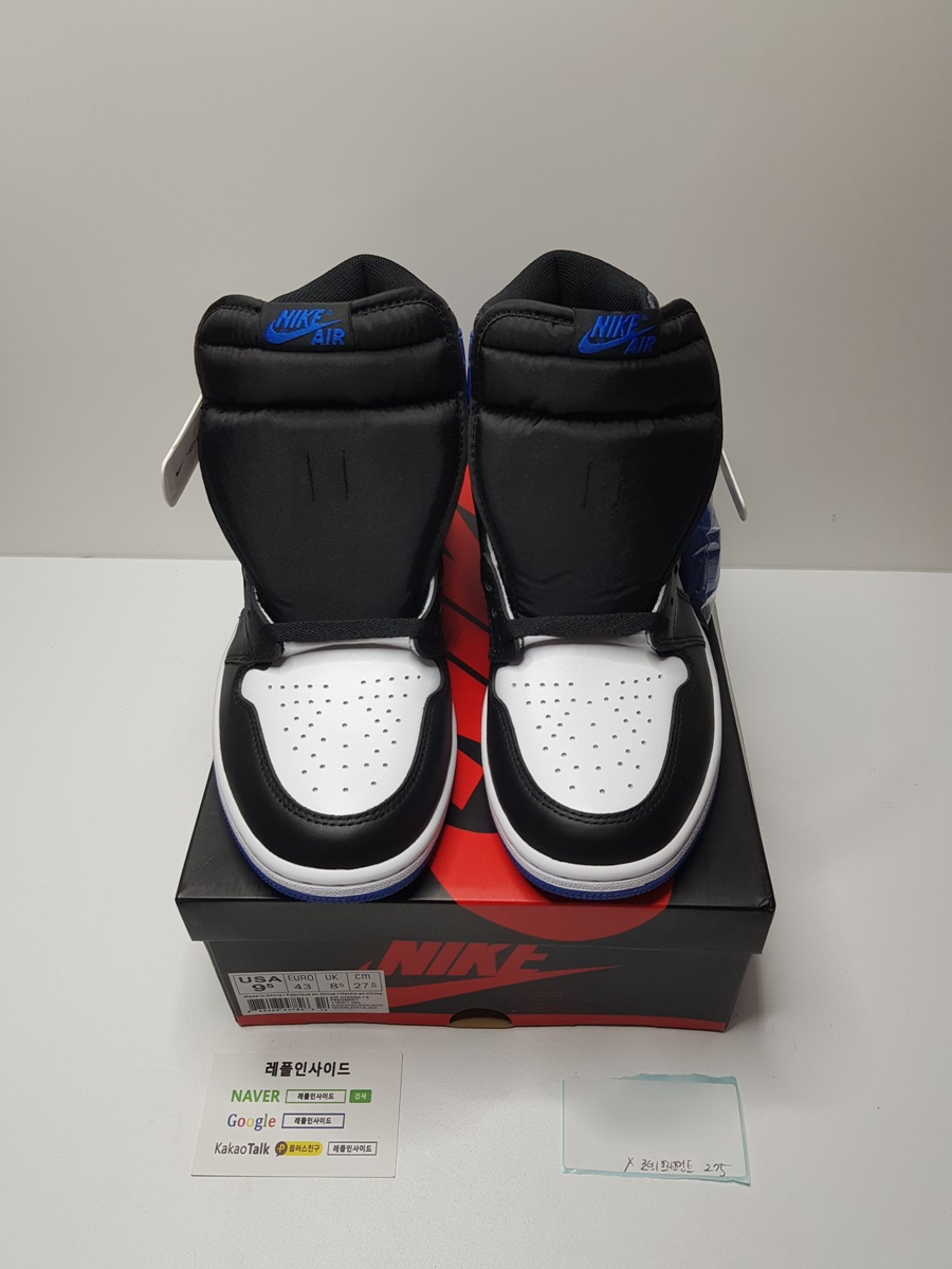  [AIR JORDAN] 에어조던1 X 프라그먼트 716371-040 남성용 (X공장) 실사!