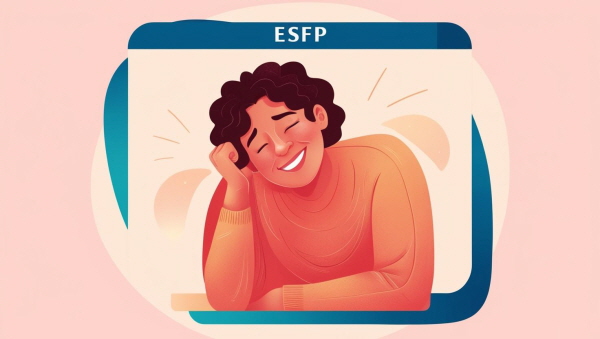 ESFP – 지금 이 순간을 사랑하지만, 때론 지치는 마음에 관한 그림