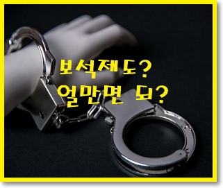  보석제도 왜 돈을주면 범죄자를 풀어줄까?