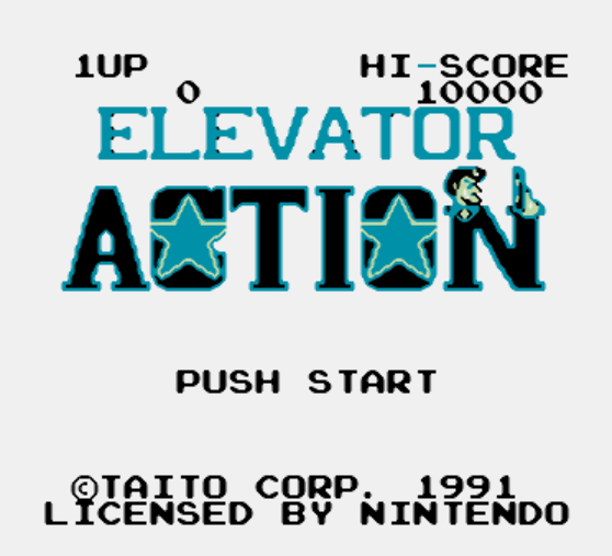  GB - Elevator Action (게임보이 / ゲームボーイ 게임 롬파일 다운로드)